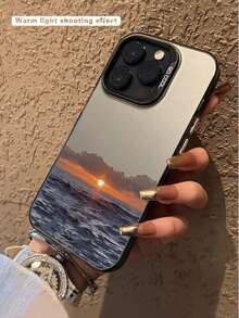 Ốp lưng điện thoại Ocean chống rơi in hình sóng hoàng hôn cá nhân hóa tương thích với các dòng 11, 12, 13, 14, 11Pro Max, 12Pro Max, 13Pro Max, 14Pro Max, XR, 15, 15Pro, 15Pro Max - Nhiều màu - Xem 3