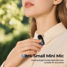 HITOZON Plug-And-Play Professional Wireless Lavalier Microphone, Equipped With Innovative AI Voice Changer And Smart Noise Cancellation Features - Includes Portable Charging Case - Compatible With Smartphones, Computers, Cameras - Ideal For Content Creation, Live Streaming, Podcasting And More - One Size - View 12