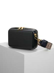 DareSee Mini bolsa quadrada texturizada leve e casual para negócios com porta-moedas para adolescentes, mulheres, estudantes universitárias, novatos e trabalhadores de colarinho branco. Perfeita para escritório, faculdade, trabalho, negócios, deslocamento, atividades ao ar livre, viagens, passeios, festival de música Y2K, volta às aulas.