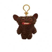ZURU Plush Clip-On Keyring Grin Grin Funny Ugly Monster Plush Doll - Grin Grin - View 1