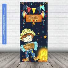 Roman Side Panel Easy To Wear 0.90m X 2.20m June Festival - PLFJN0003 - View 2