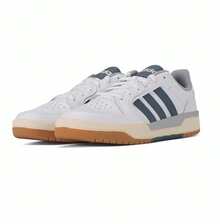 Adidas Men's Classic Versatile Low-Top Casual Sneakers - White Gray - View 3