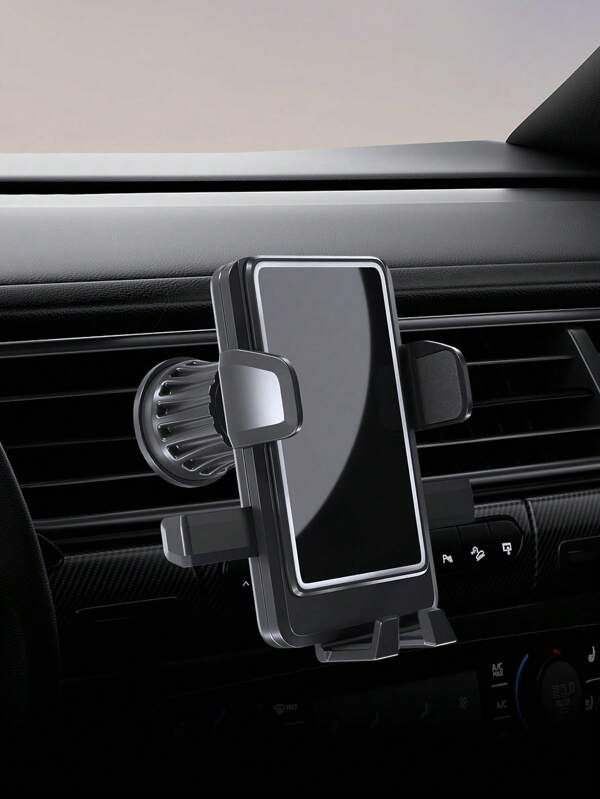 Suporte de Celular para Carro Rotativo 360°, Suporte de Carro Compatível com iPhone/Android, Clipe de Suporte de Carro para Ventilação, Navegação Compatível com iPhone, Telefone Android, Presente para Aniversário, Família, Amigos, Acessórios para Carro, Suporte de Celular para Ventilação de Ar