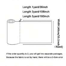 Một loại vải tự làm do một nhà thiết kế tạo ra cho mùa xuân và mùa hè, vải thêu nhiều màu lưới mã hóa họa tiết cây hiện đại - Nhiều màu - Xem 2