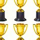 Gold Mini Trophy