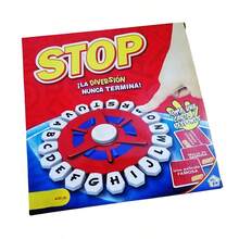 Juego de mesa interactivo de letras locas en español, un regalo ideal para Halloween, Navidad o para aprender inglés y español. Incluye tablero con luces y sonido, perfecto para actividades grupales y juegos de fiesta. (Baterías no incluidas)