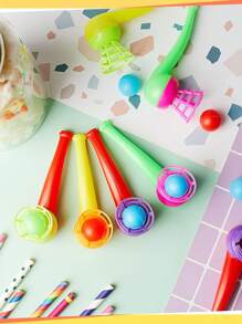 5/10/20pcs/Set Blow Ball Toy Floating Blow Tube Ball,Party Classic Nostalgic Toy, Magic Hanging Ball