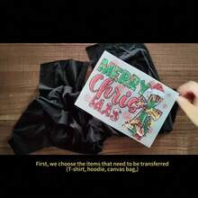 1/2/3pcs Heat Transfer Stickers - Unique DIY Decals Suitable For T-Shirts, Tote Bags And Home Decor, Washable And Durable - Multicolor - View 9