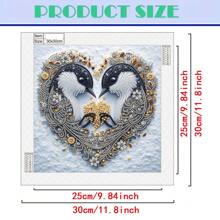 1pc Adult Beginner Diamond Painting Kit, DIY 5D Special Shaped Crystal Diamond Partial Diamond Encrusted Painting Mosaic Handmade Craft, Inspiring Your Creativity & Passion, Frameless Wall Decor Art