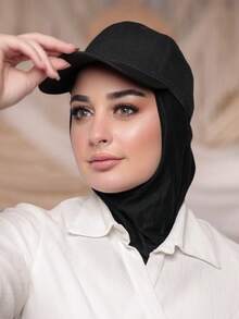 1pc Baseball Cap With Liner, Versatile Hat Headband, Suitable For Daily Wear - A - View 10