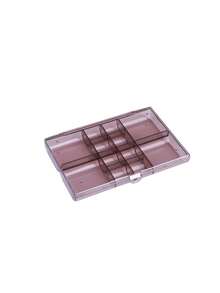 1pc Transparent 28-Compartment Jewelry Storage Box, Earrings, Rings, Ear Stud Box, Plastic Compartment Organizer Box For Bead, Rings, Jewelry, Screws, Handicraftstravel Essentials Vacation Summer Holiday Back To School School Stuff Bag For School Travel Bag For Women Makeup Bag For Travel - Multicolor - View 13