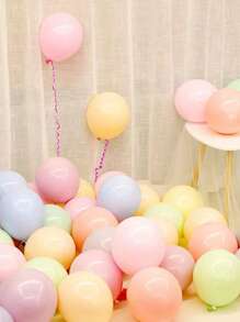 20/30/50 Pezzi Palloncini di lattice multicolore a forma di caramella macaron da 5 pollici per matrimoni, compleanni, feste per la sposa, Natale, lauree, San Valentino, anniversari e decorazioni