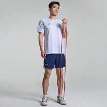 Under Armour Men's 2026 Summer New Training Sports Fitness Shorts 22500209-408 - Màu xanh lam - Xem 3