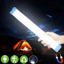 1 件 USB 可充电 LED 灯，夜市帐篷照明，移动电源灯，家用应急灯，带磁铁 - 彩色 - 查看 1