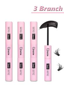 ISEEN 3pcs/2pcs/1pc Eyelash Glue And Sealant, 5ml Glue, 5ml Sealant, Strong Eyelash Adhesive, 2-In-1 Eyelash Glue And Sealant, Long-Lasting Eyelash Glue, All-Day Wear, 2-In-1 Eyelash Glue And Sealant, Suitable For DIY Eyelash Extension, Eyelash Glue, Eyelash Adhesive - Black - View 9