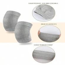 1对男女护膝护膝内衬支撑膝盖压缩袖冬季骑行滑雪夏季空调防寒