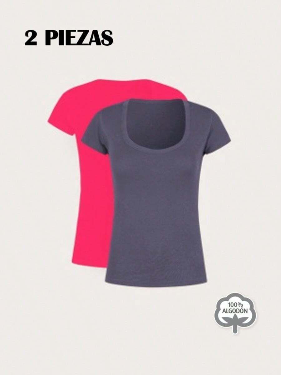Women T-Shirts - Rust Brown - View 1