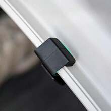 2/4 件流线型汽车储物挂钩 - 紧凑型壁挂式手套箱和内饰配件收纳盒，耐用塑料