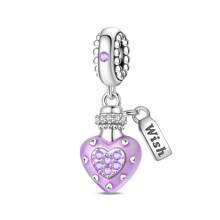 1 pieza Accesorio de joyería de pendiente chapado en plata con múltiples estilos para elegir
