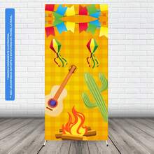 Roman Side Panel Easy To Wear 0.90m X 2.20m June Festival - PLFJN0020 - View 2