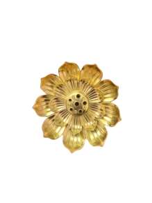 Quemador de incienso colgante con base, quemador de incienso en varitas de aromaterapia, ornamentos de madera de estilo zen para interiores del hogar (sin incluir incienso)