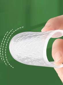 1 Pair Forefoot Pad Silicone Gel Cushion Insoles, Non-Slip For High Heels & Sandals