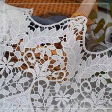 Water-Soluble Lace, Milk Silk Embroidery Barcode, DIY Lace Accessories, Three-Dimensional Hollow Large Barcode - White - View 7