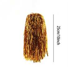 1/2pcs Cheerleading Team Holding Fluffy Ball Ribbon,Dance Performance Props, Square Dance Games Props, For Football, Basketball, Football And Sports Performances, Team Sports, Dance And Cheer Cheer Props