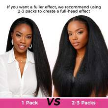 Extensiones de cabello con clip Invisi Edge, 8 unidades, 120 g, 16 pulgadas, color negro natural, sin costuras, cabello humano rizado, liso, cabello humano Remy real. - S99J - Ver 8