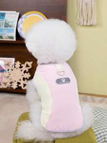 1pc Pet Mesh Breathable Reversible Vest/Harness - Multicolor - View 3