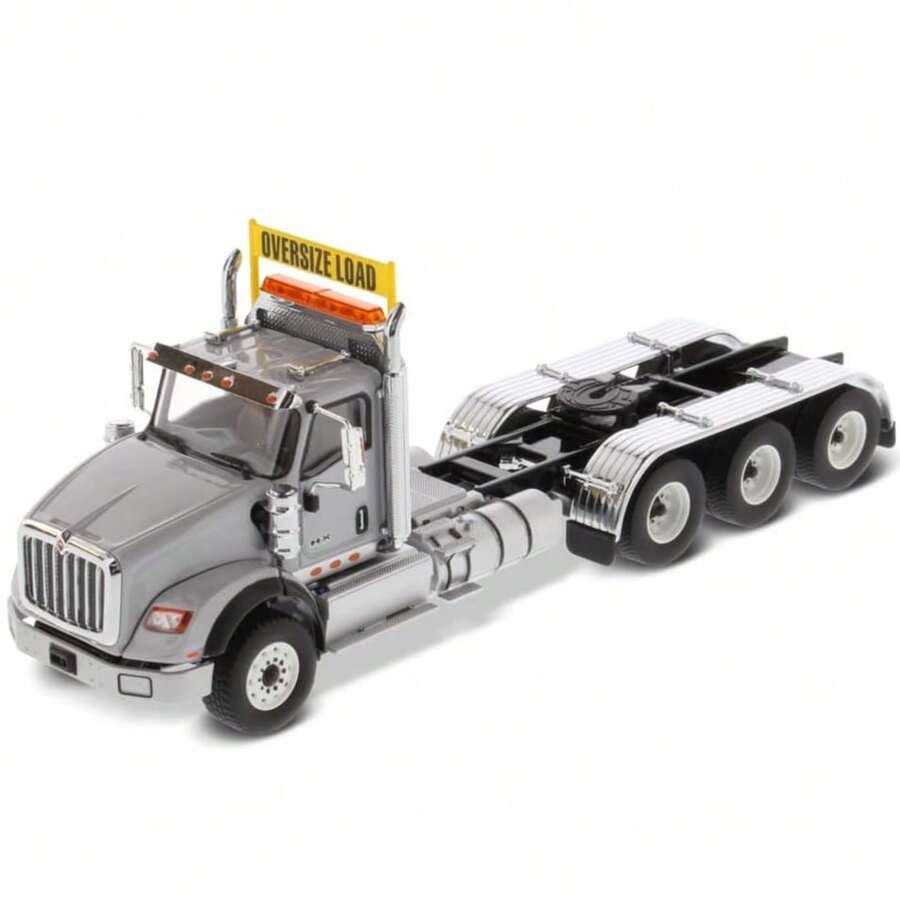 Diecast Masters Caterpillar Multiple Work Tools Vehicles, (1 Count) - 1:50 國際 HX620 SBFA 日間駕駛室三輪車 - 淺灰色 - 壓鑄大師 - 查看 1