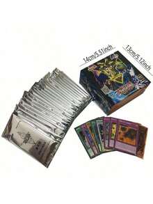 1套-240张全新2025版动漫纸卡游戏卡，经典游戏卡收藏，外包装款式随机 - 彩色 - 查看 3