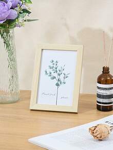 1 件木制 5/6/7/8/10 英寸 A4 简约相框，独立式或壁挂式，北欧风格，非常适合送礼 - 彩色 - 查看 12