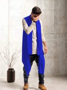Men Vests - Blue - View 2