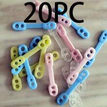 20/10pcs Hanger Hooks And Windproof Buckles Are Used To Fix Hangers. They Are Essential Hanger Fixers For Home Use, Ideal For Laundries, Balconies And Terraces, And Home Storage And Organization Devices - Multicolor - View 13