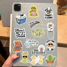 50Pcs Sarcastic Stickers Snarky Stickers Funny Stickers Dark Humor Stickers Offensive Stickers Cartoon Stickers Vinyl Waterproof Stickers Aesthetic Laptop Sticker Pack Skateboard Stickers Water Bottle Stickers Notebook Stickers
