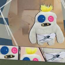 ZURU Baby Fugg 3.5 Inch (Sasquoosh), Funny Ugly Monster Soft Plush Collectible Toy - Sasquoosh - View 3