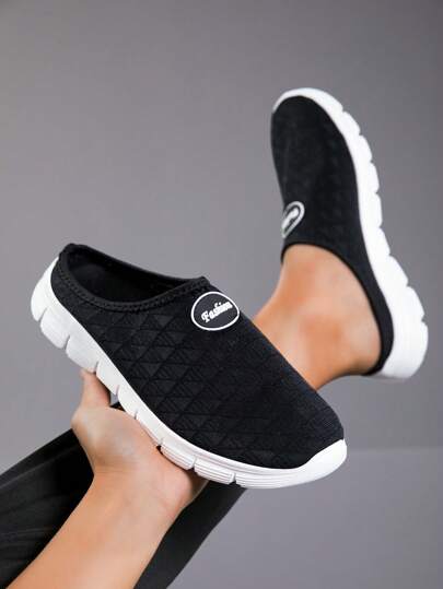 أحذية لوفر قابلة للارتداء بسهولة مصنوعة من شبكة تنفس معرضة للهواء الصيفي/الربيعي