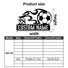 1pc Custom Name Soccer Player Wall Decal, Personalized Boy Name, Football Wall Stickers, Custom Boy Name Soccer Player, Personalized Soccer Decal-Ornaments,Home Decor,Wall Decor,Room Decor,Living Room Decor,Bedroom Decor,Bathroom Decor,Kitchen Decor,House Decor,Personalised Gifts,Graphic Print - Multicolor - View 16