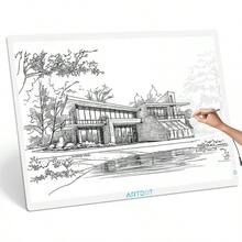 A1 Large LED Light Pad For Diamond Painting AC Powered Light Board Kit Adjustable Brightness Light Box Drawing For 5D Diamond Painting Kits - A1 Light Pad - View 1