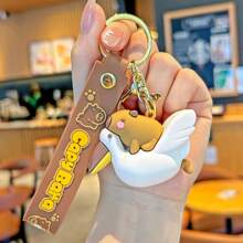 Capybara Car Key Chain, Adorable Capybara Plush Keyring, Creative Car Key Chain, Fun Couple Accessories, Adorable Alligator Turtle Capybara Key Chain, Goose Key Chain, Perfect For Car Keys, Holiday Gifts, Valentine's Day Presents