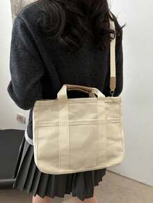 Large Women Canvas Tote Bag, Work Laptop Bag, Wallet, Backpack, Shoulder Bag