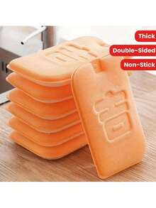 2 件魔术洗碗海绵 - 加厚、双面、幸运符、不粘油厨房洗涤器，泡沫丰富、吸水性强，可快速清洁 - 用于厨房清洁 - 适合日常使用 - 乔迁和新居的绝佳礼物