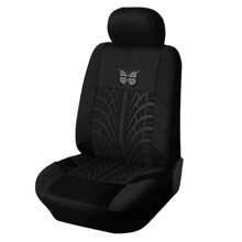 1pc Car Butterfly Hot Stamping Car Seat Cover Four Seasons Universal Car Seat Cover