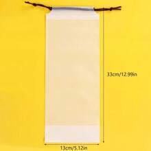 5pcs Waterproof Drawstring Umbrella Bags, Half-Transparent Portable Storage Bags, Wet Umbrella Moisture-Proof And Visible Bags, Travel Outdoor Anti-Drip Essentials
