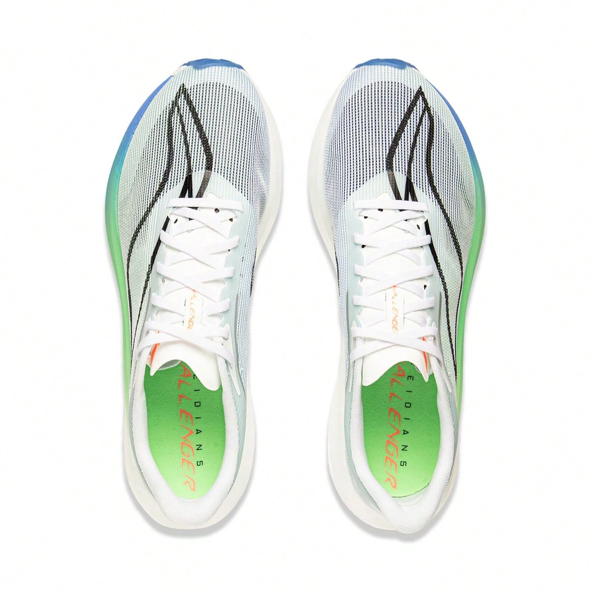 Branco padrão/azul vazio