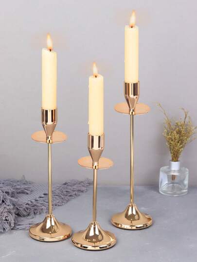 1 PEZZO/SET Elegante candelabro in metallo decorativo per occasioni festive, adatto per decorazione di matrimoni, casa, stanza, regali di laurea, regali per amici stretti, regali per donne, regali invernali