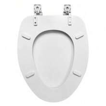 White Elongated Toilet Seat