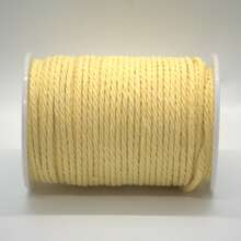 Dây thừng McLaugh 3mm*1800 inch - Dây thừng McLaugh mềm để thắt nút - Vật liệu trang trí treo tường & Bohemian - Dây thừng - Dây thừng McLaugh dệt tay nhiều màu với nhiều độ dày khác nhau Thảm trang trí dệt tay tự làm - Nhiều màu - Xem 32