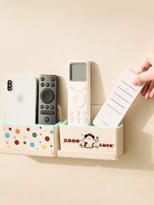 1 szt. Uchwyt do przechowywania klimatyzatora i pilota do telewizora, ścienny organizer bez wiercenia